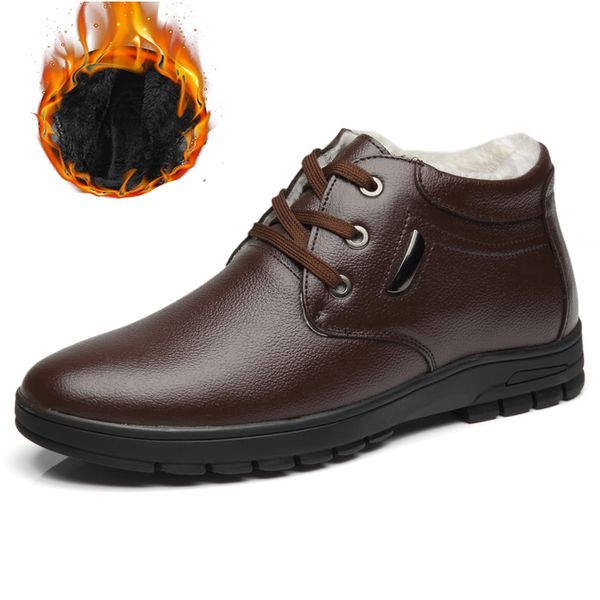 handmade men microfiber leather winter boots warm snow men boots ankle for business dress shoes, Black
handmade men microfiber leather winter boots warm snow men boots ankle for business dress shoes, Black