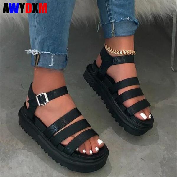 women's shoes 2020 summer ladies flat platform jelly shoes woman buckle beach casual thick bottom sandals women s217, Black
women's shoes 2020 summer ladies flat platform jelly shoes woman buckle beach casual thick bottom sandals women s217, Black