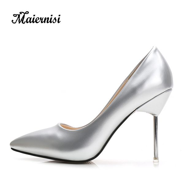 maiernisi stainless steel thin heels high heel womens slip-on trendy womens pumps plus big size 35-44 shoes stilettos, Black
maiernisi stainless steel thin heels high heel womens slip-on trendy womens pumps plus big size 35-44 shoes stilettos, Black