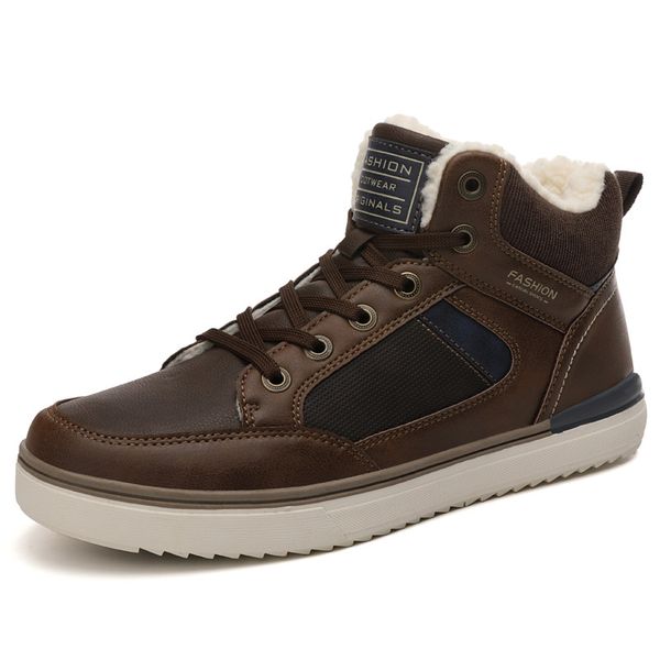 new fashion men's winter shoes man snow boots shoes winter sneakers cashmere keep warm men ankle boots size 39-45, Black
new fashion men's winter shoes man snow boots shoes winter sneakers cashmere keep warm men ankle boots size 39-45, Black