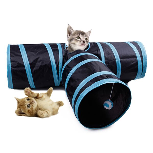 2/3 holes foldable pet cat tunnel indoor outdoor pet cat training toy for cat rabbit animal play tunnel tube t-joint
2/3 holes foldable pet cat tunnel indoor outdoor pet cat training toy for cat rabbit animal play tunnel tube t-joint