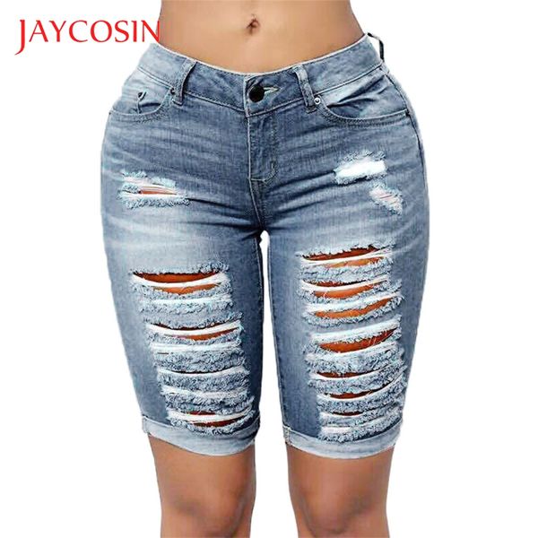 jaycosin mid waist hole jeans women ladies skinny bandage pants shorts denim pencil pants item summer season standard, Blue
jaycosin mid waist hole jeans women ladies skinny bandage pants shorts denim pencil pants item summer season standard, Blue