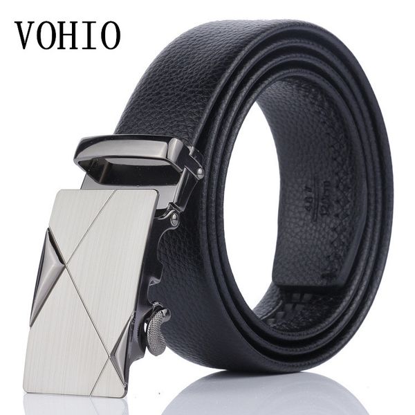 vohio black men's belt high-grade automatic buckle belts leisure business leather belt manufact of 140cm size, Black;brown
vohio black men's belt high-grade automatic buckle belts leisure business leather belt manufact of 140cm size, Black;brown