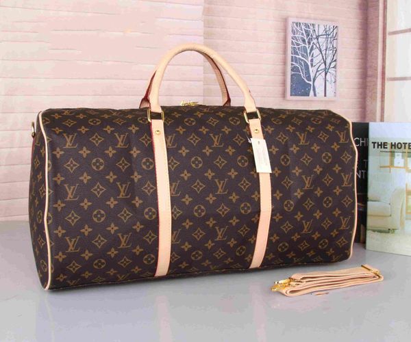 

Luxury brand keepall 55cm handbag de igner travel bag men women duffle bag luggage handbag large capacity port bag 13 loui 13 vuitton
