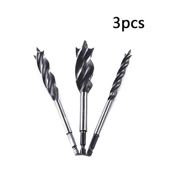 3pcs lengthened woodworking drill bit hex handle 10mm/16mm/25mm four-slot deep hole twist drill bit
3pcs lengthened woodworking drill bit hex handle 10mm/16mm/25mm four-slot deep hole twist drill bit