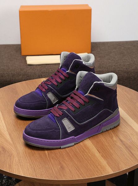 l902 new fashion men high shoes canvas casual sports shoes man anti-slip designer shoes purple and white size 39-45, Black
l902 new fashion men high shoes canvas casual sports shoes man anti-slip designer shoes purple and white size 39-45, Black