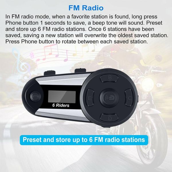 universal handsoutdoor helmet headsets wireless ip56 waterproof interphone communication motorcycle portable microphone
universal handsoutdoor helmet headsets wireless ip56 waterproof interphone communication motorcycle portable microphone