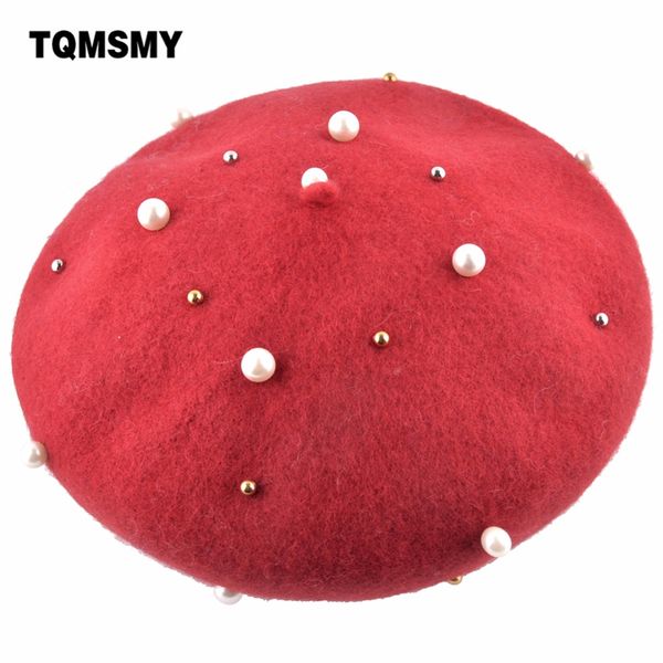 tqmsmy fashion autumn winter berets hats for women artist cap pearl beret retro vintage cap female painter hat new berets tmc132, Blue;gray
tqmsmy fashion autumn winter berets hats for women artist cap pearl beret retro vintage cap female painter hat new berets tmc132, Blue;gray