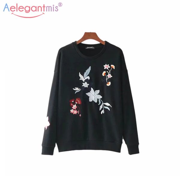 aelegantmis spring autumn vintage black floral embroidery women sweatshirt casual white long sleeve ladies pullover sweatshirts
aelegantmis spring autumn vintage black floral embroidery women sweatshirt casual white long sleeve ladies pullover sweatshirts