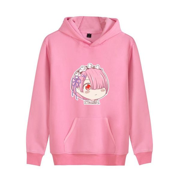 2019 cartoon cute re: zero pink white hooded clothing female loose letters casual harajuku hat hoodie sweatshirt female a193121, Black
2019 cartoon cute re: zero pink white hooded clothing female loose letters casual harajuku hat hoodie sweatshirt female a193121, Black