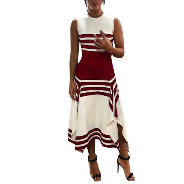 summer women dresses stripe girl fashion stripe sleeveless casual dress women round neck vestido female midi party dresses, Black;gray
summer women dresses stripe girl fashion stripe sleeveless casual dress women round neck vestido female midi party dresses, Black;gray