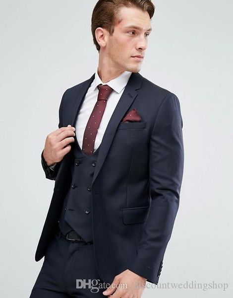 fashionable man work business suit navy blue notch lapel groom tuxedos wedding mens blazer dinner party suits (jacket+pants+vest+tie) j768, Black;gray
fashionable man work business suit navy blue notch lapel groom tuxedos wedding mens blazer dinner party suits (jacket+pants+vest+tie) j768, Black;gray