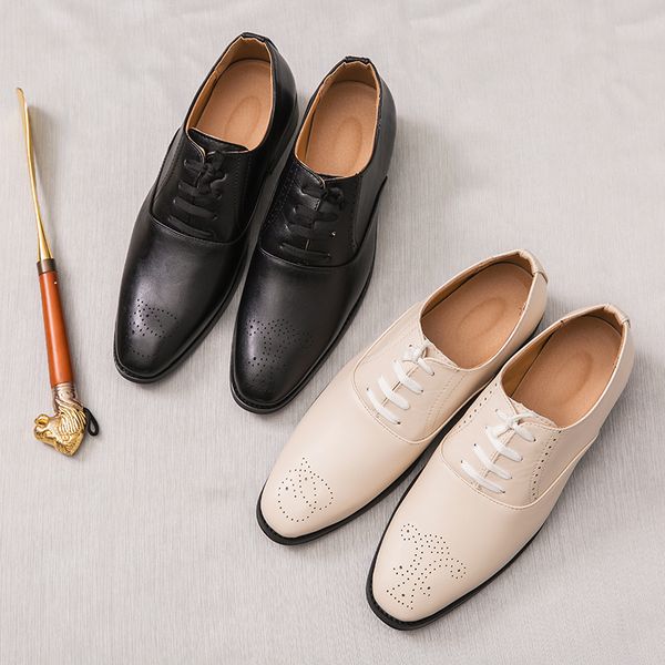 2019 spring men's shoes fashion trend outdoor non-slip wear-resistant outdoor comfortable lace-up shoes leather large size, Black
2019 spring men's shoes fashion trend outdoor non-slip wear-resistant outdoor comfortable lace-up shoes leather large size, Black