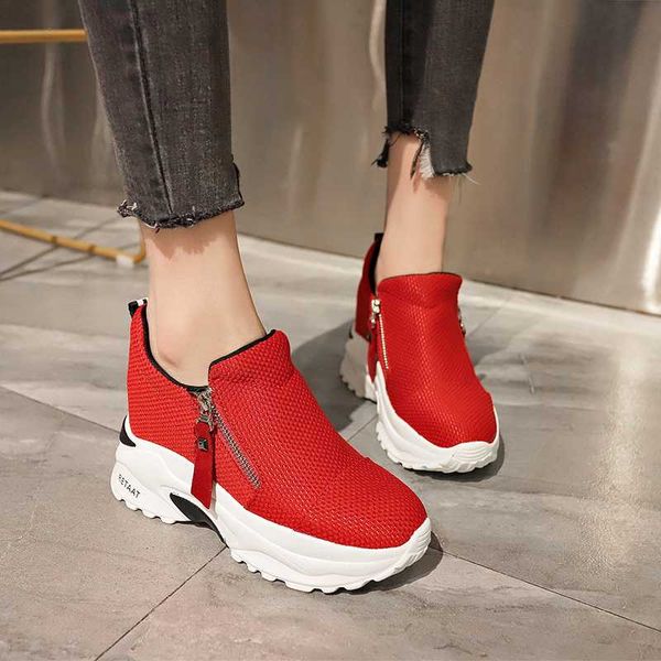 2019 new spring ladeis casual sneakers women height increasing vulcanized shoes woman footwear leisure ankle boots, Black
2019 new spring ladeis casual sneakers women height increasing vulcanized shoes woman footwear leisure ankle boots, Black