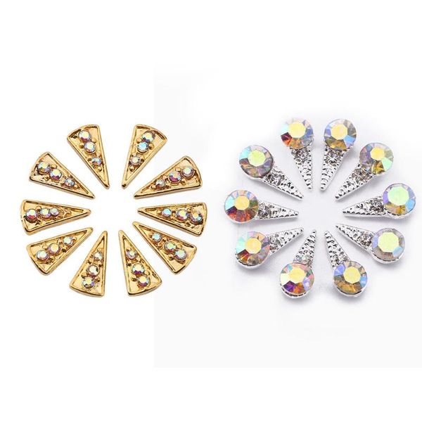 10pcs/set glitter triangle rhinestone nail art decoration shiny diy manicure ornaments tool, Silver;gold
10pcs/set glitter triangle rhinestone nail art decoration shiny diy manicure ornaments tool, Silver;gold