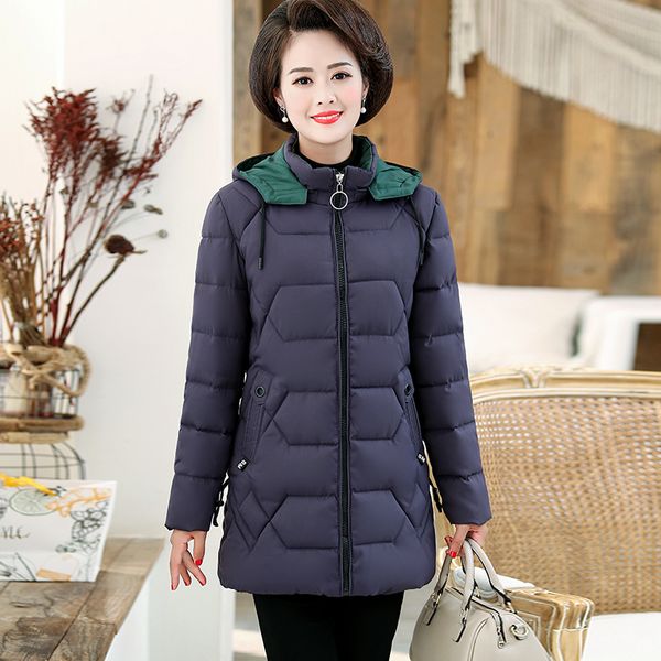 womens winter coats mother middle-aged winter coat down fashion slim solid color cotton jacket plus size l-4xl cotton coat, Black
womens winter coats mother middle-aged winter coat down fashion slim solid color cotton jacket plus size l-4xl cotton coat, Black