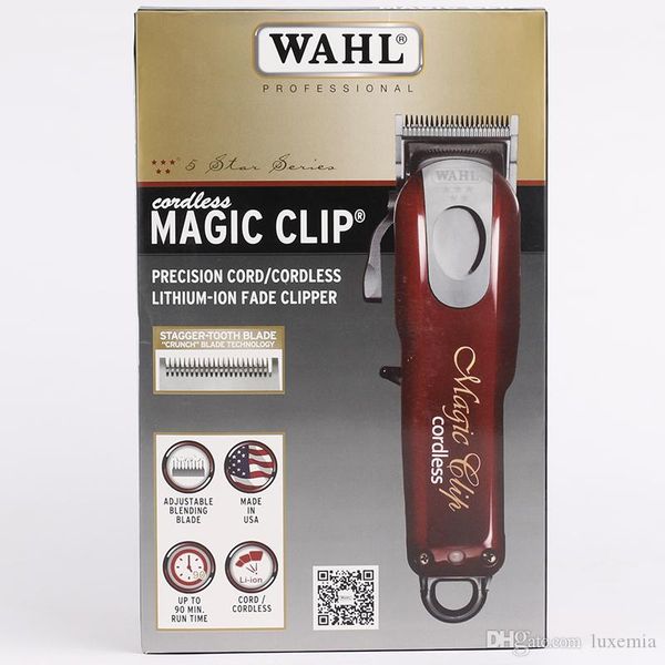 Wahl profe ional 5 tar cord cordle magic clip 8148 great for barber and tyli t preci ion cordle fade clipper loaded hair trimmer
Wahl profe ional 5 tar cord cordle magic clip 8148 great for barber and tyli t preci ion cordle fade clipper loaded hair trimmer