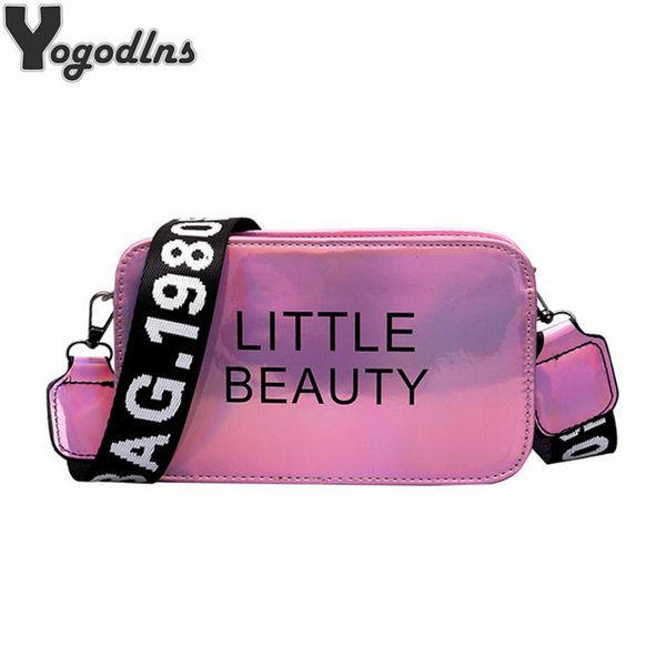 fashion laser color women shoulder bags popular girls letter handbag messenger bags lady crossbody bag with wide strap
fashion laser color women shoulder bags popular girls letter handbag messenger bags lady crossbody bag with wide strap