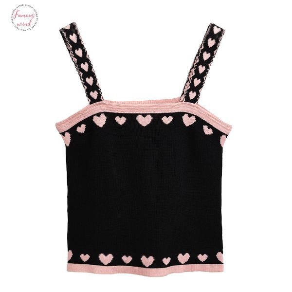 2020 women camis slim knitting crop camises girls knitted knitwear sleeveless sweater hearts cropped tee shirts camis girl, White
2020 women camis slim knitting crop camises girls knitted knitwear sleeveless sweater hearts cropped tee shirts camis girl, White