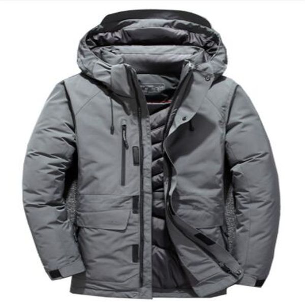 winter jacket men hood detachable casual windproof warm white duck down jacket high quality light down men, Black;white
winter jacket men hood detachable casual windproof warm white duck down jacket high quality light down men, Black;white