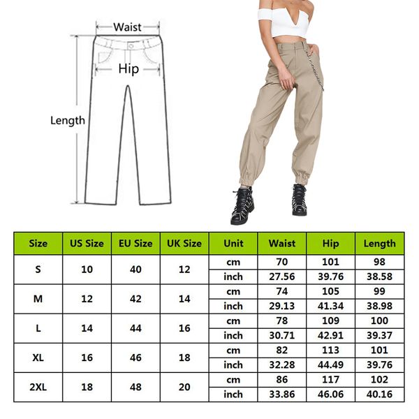 nibesser streetwear cargo pants women casual joggers black high waist loose female trousers korean style ladies pants 2019, Black;white
nibesser streetwear cargo pants women casual joggers black high waist loose female trousers korean style ladies pants 2019, Black;white