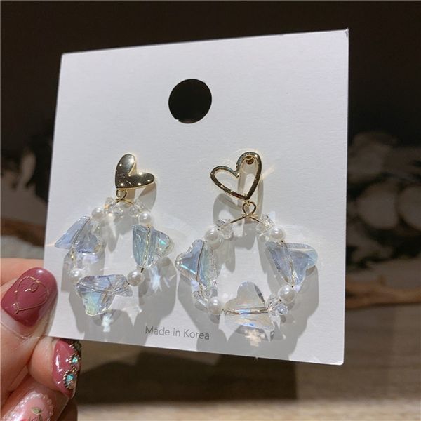 new elegant acrylic heart pendientes earrings 2020 fashion pearl earrings party jewelry mujer moda bijoux, Silver
new elegant acrylic heart pendientes earrings 2020 fashion pearl earrings party jewelry mujer moda bijoux, Silver