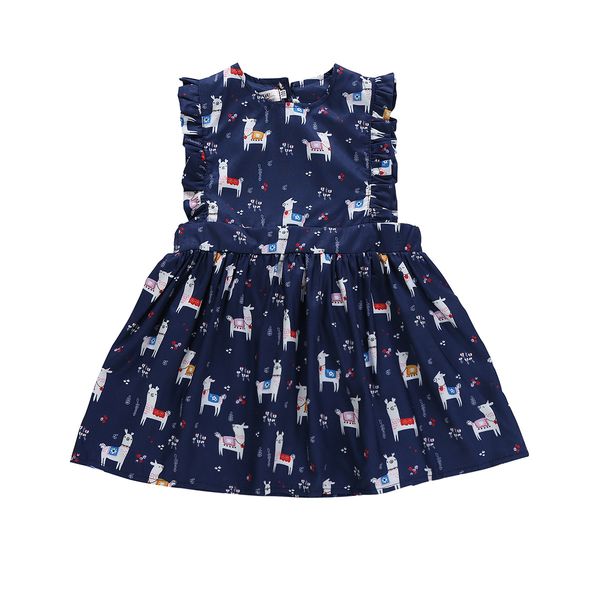 Cotton children's cartoon deer sleeveless vest dress girls new summer dress Korean princess dress, Red;yellow
Cotton children's cartoon deer sleeveless vest dress girls new summer dress Korean princess dress, Red;yellow