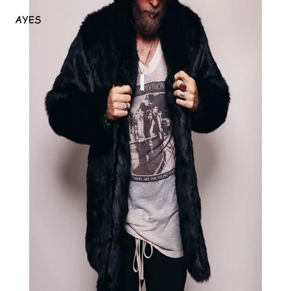 men's faux fur coat thick warm jackets autumn winter men's fur jacket coat long sleeve fuzzy outwear cardigan fluffy men, Black;brown
men's faux fur coat thick warm jackets autumn winter men's fur jacket coat long sleeve fuzzy outwear cardigan fluffy men, Black;brown