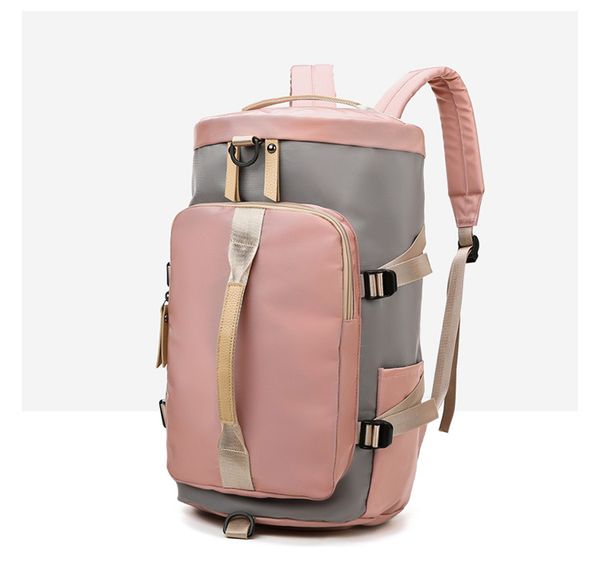 the contrast color gym sport travel duffle bag large capacity dry wet seperation mutifunctional commuter with shoes compartment
the contrast color gym sport travel duffle bag large capacity dry wet seperation mutifunctional commuter with shoes compartment