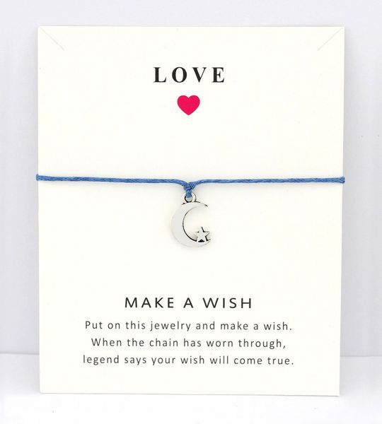 star moon heart card bracelets purple yellow wax cord women men girl boy antique silver charm jewelry gift many styles choose, Golden;silver
star moon heart card bracelets purple yellow wax cord women men girl boy antique silver charm jewelry gift many styles choose, Golden;silver