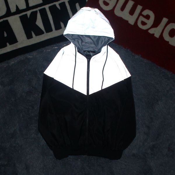 2019 new fashion brand men reflective patchwork hip hop jacket streetwear male casual windbreaker hooded baseball jacket coat, Black;brown
2019 new fashion brand men reflective patchwork hip hop jacket streetwear male casual windbreaker hooded baseball jacket coat, Black;brown