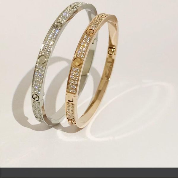 fashion stainless steel open cuff bracelet for women female two row zirconia stone bangles in silver rose gold color, Black
fashion stainless steel open cuff bracelet for women female two row zirconia stone bangles in silver rose gold color, Black