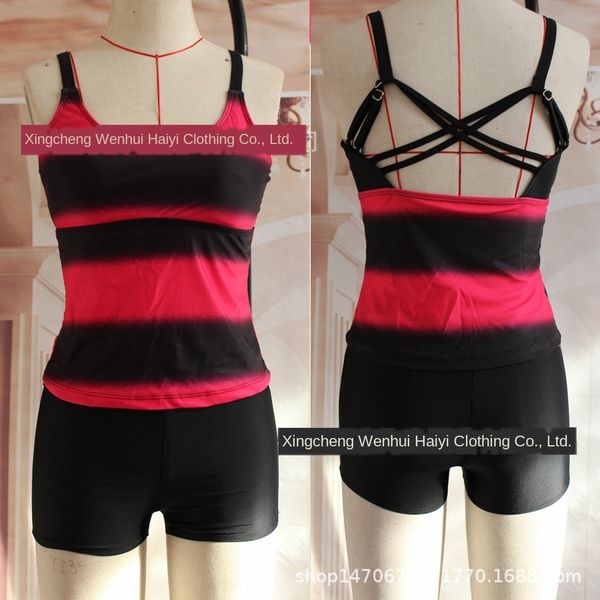 add fertilizer and enlarge split gradient color split flat angle multi-rope swimsuit conservative flat angle swimsuit, White;black
add fertilizer and enlarge split gradient color split flat angle multi-rope swimsuit conservative flat angle swimsuit, White;black