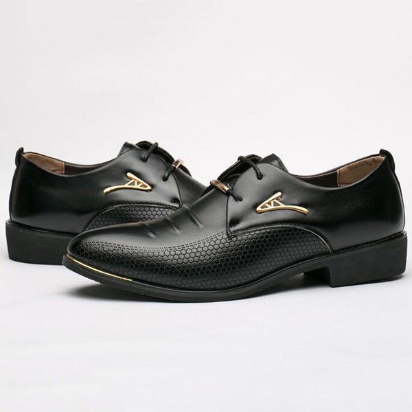 mens dress shoes fashion pointed toe lace up men's business casual shoes formal brown black leather oxfords shoes big size 38-48
mens dress shoes fashion pointed toe lace up men's business casual shoes formal brown black leather oxfords shoes big size 38-48