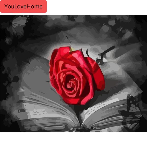 oil painting by numbers rose flowers kits drawing canvas handpainted diy pictures home decoration art gift modern home decor
oil painting by numbers rose flowers kits drawing canvas handpainted diy pictures home decoration art gift modern home decor