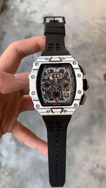 rm factory new rm11-03rg big date skull dial miyota automatic rm 11-03 men's watch ntpt carbon fiber case black rubber band sports watc, Slivery;brown
rm factory new rm11-03rg big date skull dial miyota automatic rm 11-03 men's watch ntpt carbon fiber case black rubber band sports watc, Slivery;brown