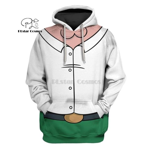 plstar cosmos guy peter griffin costume 3d hoodies/shirt/sweatshirt winter autumn funny christmas halloween cosplay streetwear, Black
plstar cosmos guy peter griffin costume 3d hoodies/shirt/sweatshirt winter autumn funny christmas halloween cosplay streetwear, Black