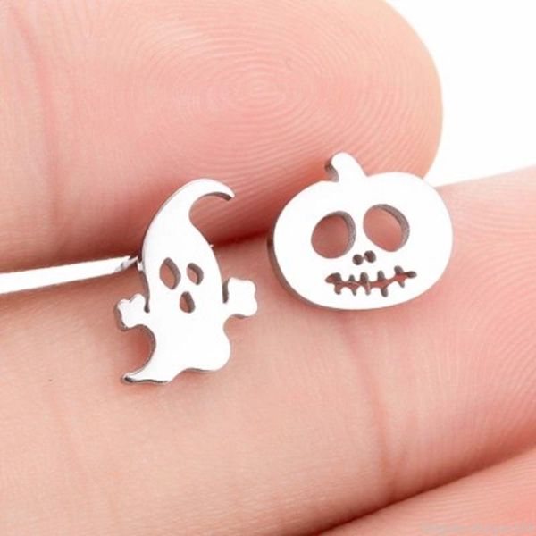 halloween stud earring pumpkin ghost stainless steel earrings for girls women kids cute ear studs party decor punk jewelry gifts, Golden;silver
halloween stud earring pumpkin ghost stainless steel earrings for girls women kids cute ear studs party decor punk jewelry gifts, Golden;silver