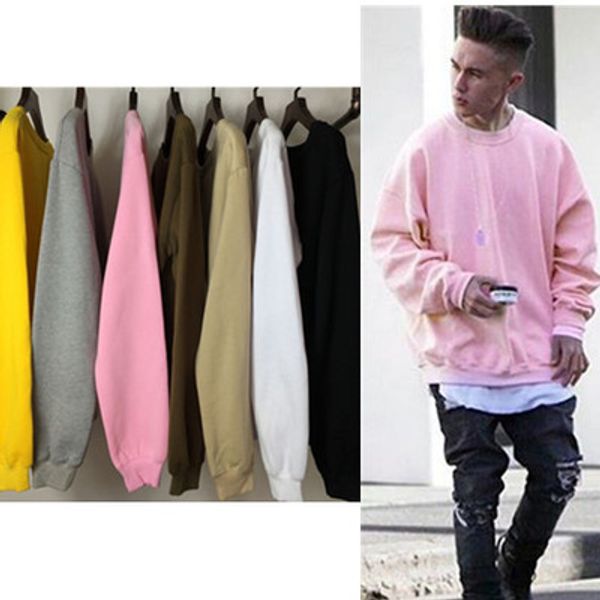 promotion multi color pink yellow kanye pullover crewneck thin sweatshirt men n women autumn fall jumper boy or girl us size, Black
promotion multi color pink yellow kanye pullover crewneck thin sweatshirt men n women autumn fall jumper boy or girl us size, Black