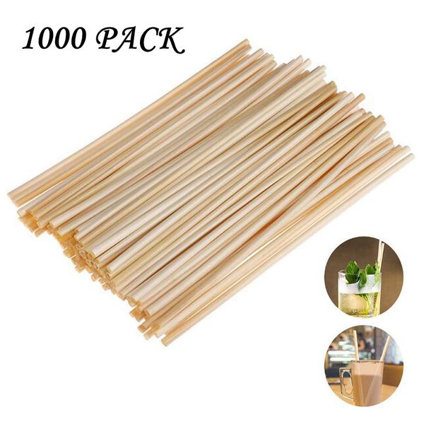 drinking straws 1000pcs 20cm natural wheat straw eco-friendly portable 100% biodegradable milk kitchen bar accessory
drinking straws 1000pcs 20cm natural wheat straw eco-friendly portable 100% biodegradable milk kitchen bar accessory