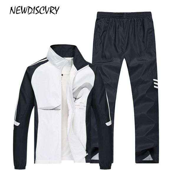 newdiscvry two piece tracksuit men jacket+pant men's sweatsuit set 2018 autumn sportswear mens sweatshirt suit male clothing, Gray
newdiscvry two piece tracksuit men jacket+pant men's sweatsuit set 2018 autumn sportswear mens sweatshirt suit male clothing, Gray