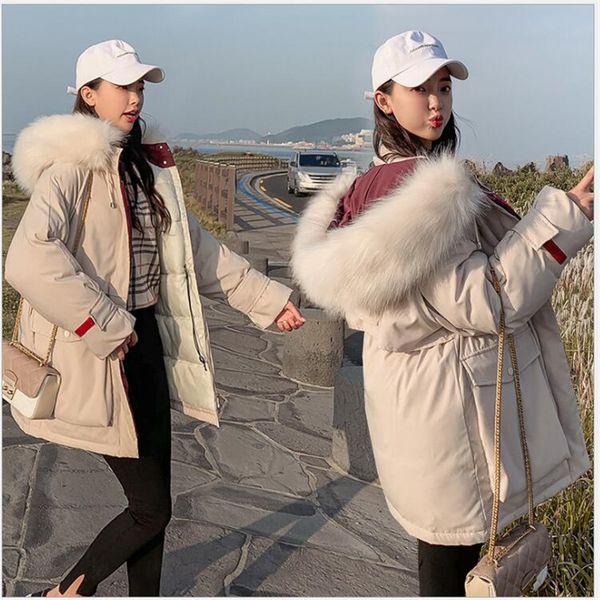 winter jacket women 2019 long winter coat women fake fur collar warm thick woman parka outerwear casaco feminino inverno z48, Tan;black
winter jacket women 2019 long winter coat women fake fur collar warm thick woman parka outerwear casaco feminino inverno z48, Tan;black