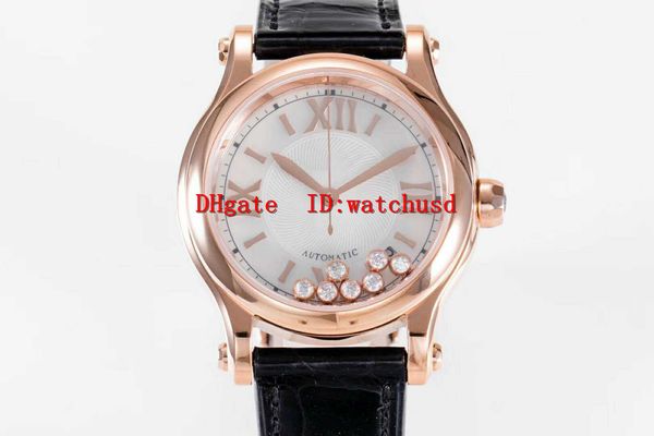 yf factory 36mm happy sport lady luxury watch 18k rose gold woman watches sapphire waterproof swiss automatic watches transparent case back, Slivery;brown
yf factory 36mm happy sport lady luxury watch 18k rose gold woman watches sapphire waterproof swiss automatic watches transparent case back, Slivery;brown