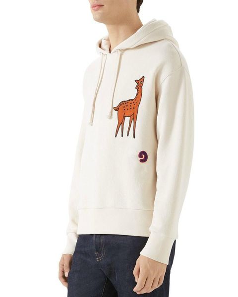 luxury designer clothes hooded sweater fawn embroidery pattern sweatshirt fashion cotton women mens designer hoodies hfwpwy260, Black
luxury designer clothes hooded sweater fawn embroidery pattern sweatshirt fashion cotton women mens designer hoodies hfwpwy260, Black