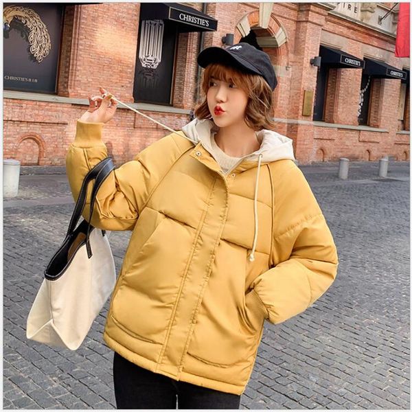 2019 winter jacket women hooded warm thicken padded female outwear coat short women parka mujer invierno r225, Tan;black
2019 winter jacket women hooded warm thicken padded female outwear coat short women parka mujer invierno r225, Tan;black