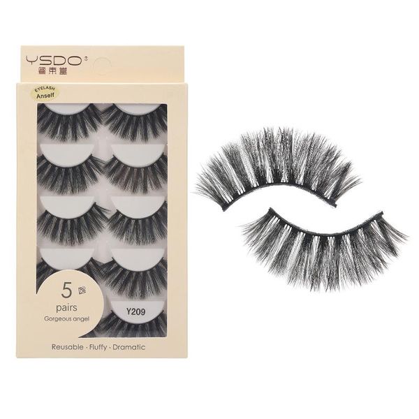 false eyelashes 5 pairs fake 3d mink handamde for eye makeup natural long thick lashes extension tool
false eyelashes 5 pairs fake 3d mink handamde for eye makeup natural long thick lashes extension tool