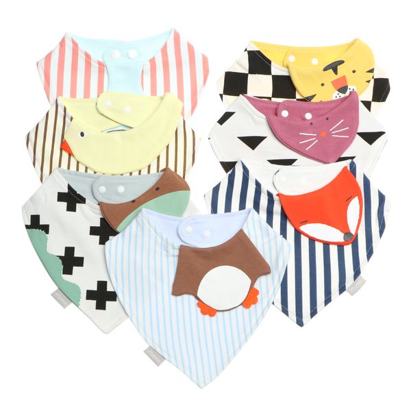 boys girls feeding apron cotton bandana bibs child scarf baby bibs triangle double layer bibs kawaii print saliva towel kids
boys girls feeding apron cotton bandana bibs child scarf baby bibs triangle double layer bibs kawaii print saliva towel kids