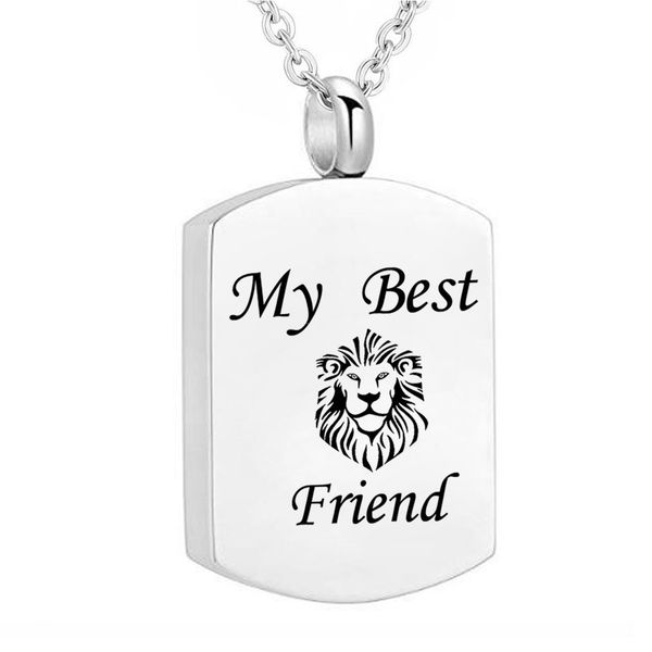 cremation jewelry lion pendant necklace stainless steel memorial ash keepsake memorial men women jewelry with gifts, Silver
cremation jewelry lion pendant necklace stainless steel memorial ash keepsake memorial men women jewelry with gifts, Silver