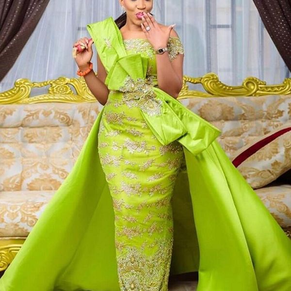 black girl mermaid evening dresses off the shoulder big bow appliques lace plus size prom dress overskirt satin african party gowns, Black;red
black girl mermaid evening dresses off the shoulder big bow appliques lace plus size prom dress overskirt satin african party gowns, Black;red