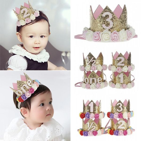 baby girl first birthday decor flower party cap crown headband 1 2 3 year number priness style birthdays hat baby hair accessory, Slivery;white
baby girl first birthday decor flower party cap crown headband 1 2 3 year number priness style birthdays hat baby hair accessory, Slivery;white